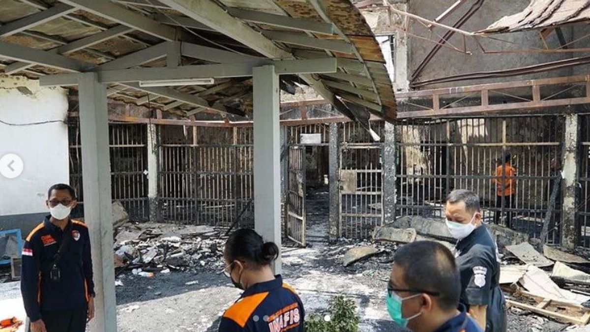 يكشف حقيقة حريق لاباس I Tangerang، الشرطة ترتفع إلى مرحلة التحقيق