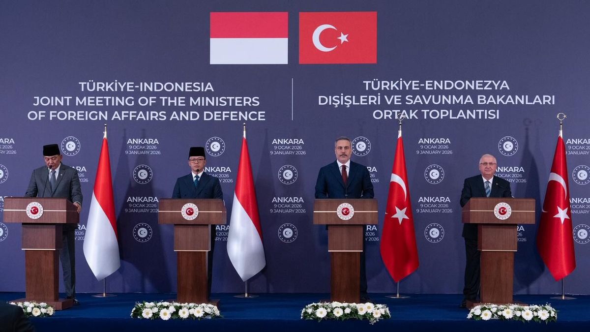 Indonesia - Turki Gelar Pertemuan 2+2, Menlu Sugiono: Cermin Kepercayaan dan Komitmen Jangka Panjang