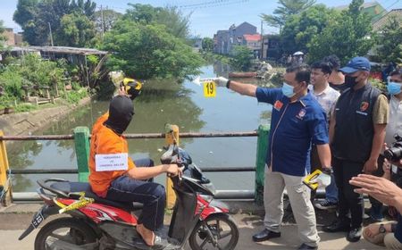 Polisi Gelar Rekonstruksi Penembakan Petugas Dishub Makassar