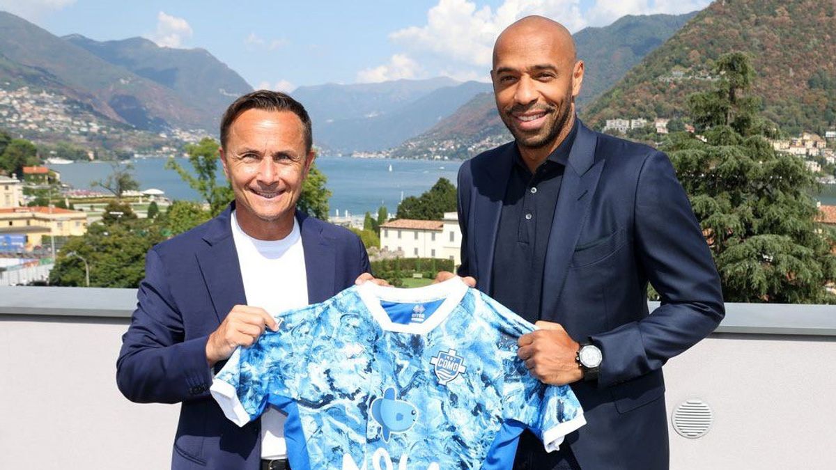 After Cesc Fabregas, It Was Thierry Henry's Turn To Be A Como Part, An Indonesian Company-Owned Club