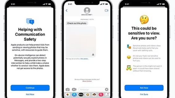 Apple Luncurkan Fitur yang Bisa Pindai Konten Sensitif Pada Ponsel Anak di Inggris