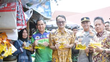 Reviewing Depok At Bukit Sulap Market, Deputy Minister Of Trade Jerry: Price And Stable Stock