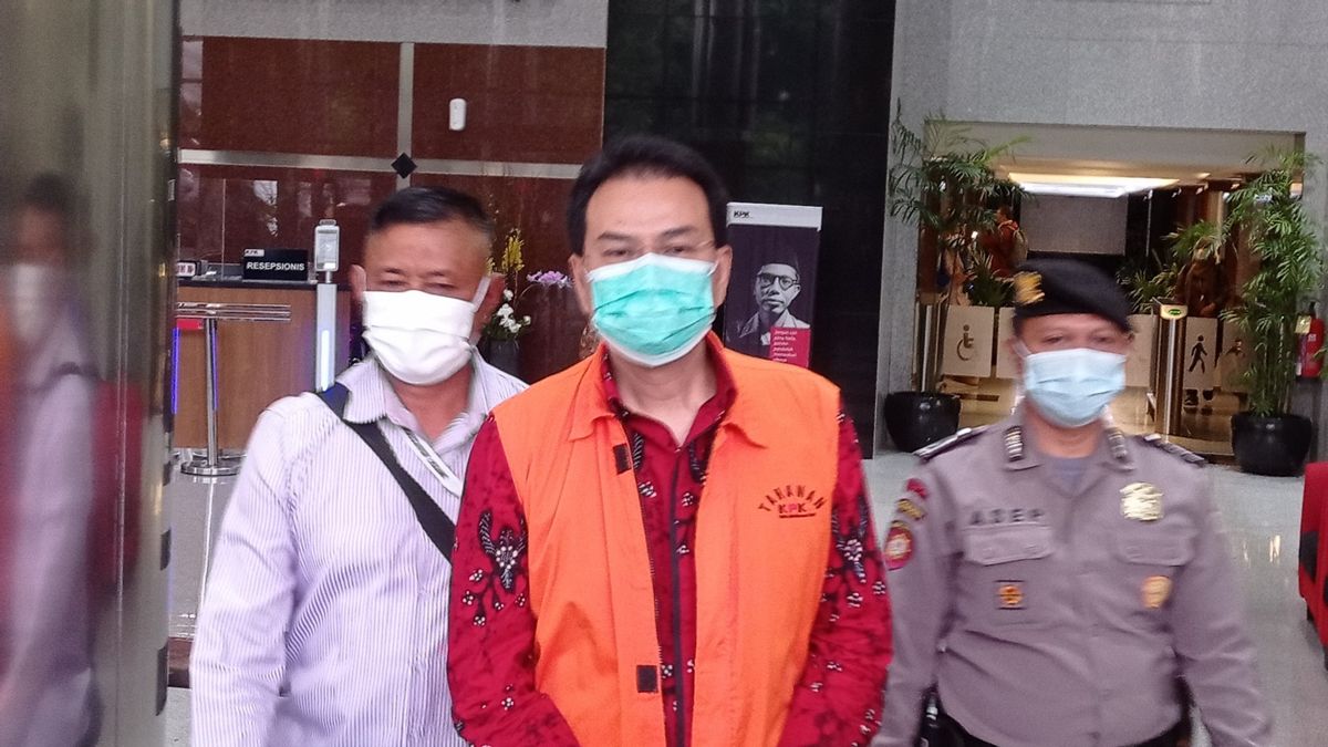Diamnya Azis Syamsuddin Ketika Ditanya Permintaan Fee 8 Persen untuk Urus DAK Lampung Tengah
