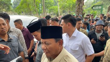 Prabowo Ogah Responds To The Issue Of Meeting Jokowi After Winning The Quick Count