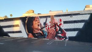 Mural Karya Robert Vargas Jadi Bukti, Eddie Van Halen Bukan Cuma Gitaris tapi Juga Inspirasi