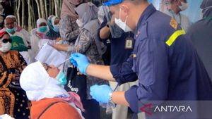 107 Jamaah Haji Asal Belitung Tiba di Tanah Air dengan Selamat, Jalani Pemeriksaan COVID-19 Terlebih Dulu