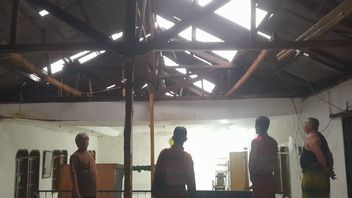 異常気象ハンタムボゴール、2つのルサック地区の75人の住宅