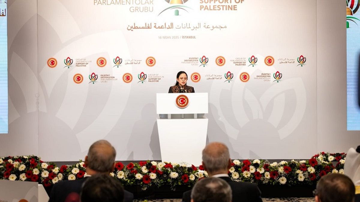 ar, réunion avec Erdogan, Puan affirme la diplomatie parlementaire pour les Palestiniens