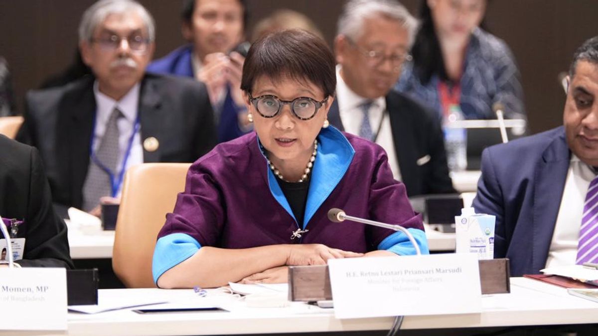 Rohingya Community Crying Silently, Foreign Minister Retno: We Can't Stay Silent
