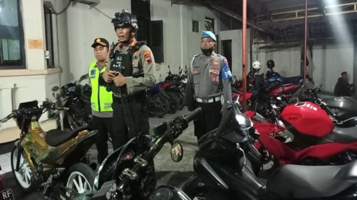 Ribuan Motor Disita di Polresta Surakarta Akibat Aduan Masyarakat yang Merasa Terganggu Suara Bising