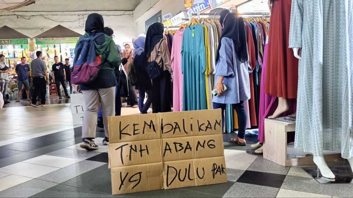 4 Causes Of Tanah Abang Sepi Market Revealed By Several Parties