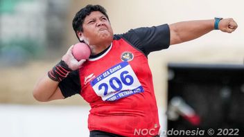 Bullet Reject Athlete Eki Febri Donates First Gold For Athletics, Also Successful 