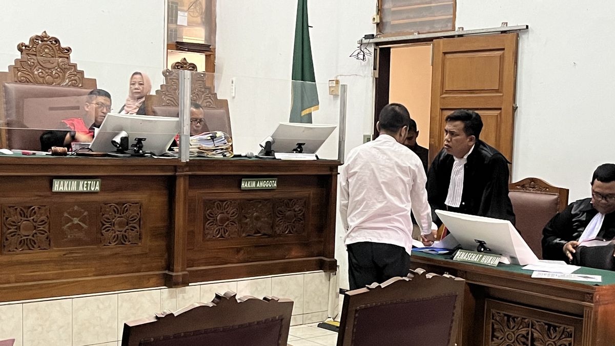 Will File An Exception, Panca Darmansyah's Legal Team Says There Are Inaccurate Indictments