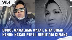 VIDEO: Dorce Gamalama Wafat, Rita Dinah Kandi: Nggak Perlu Ribut Dia Gimana