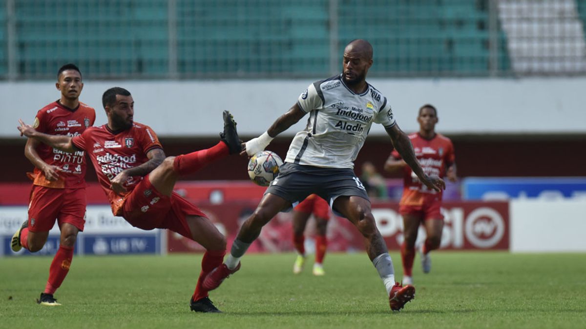David Da Silva Made Persib Bandung Still Unbeaten, But Failed To Break Persija Jakarta