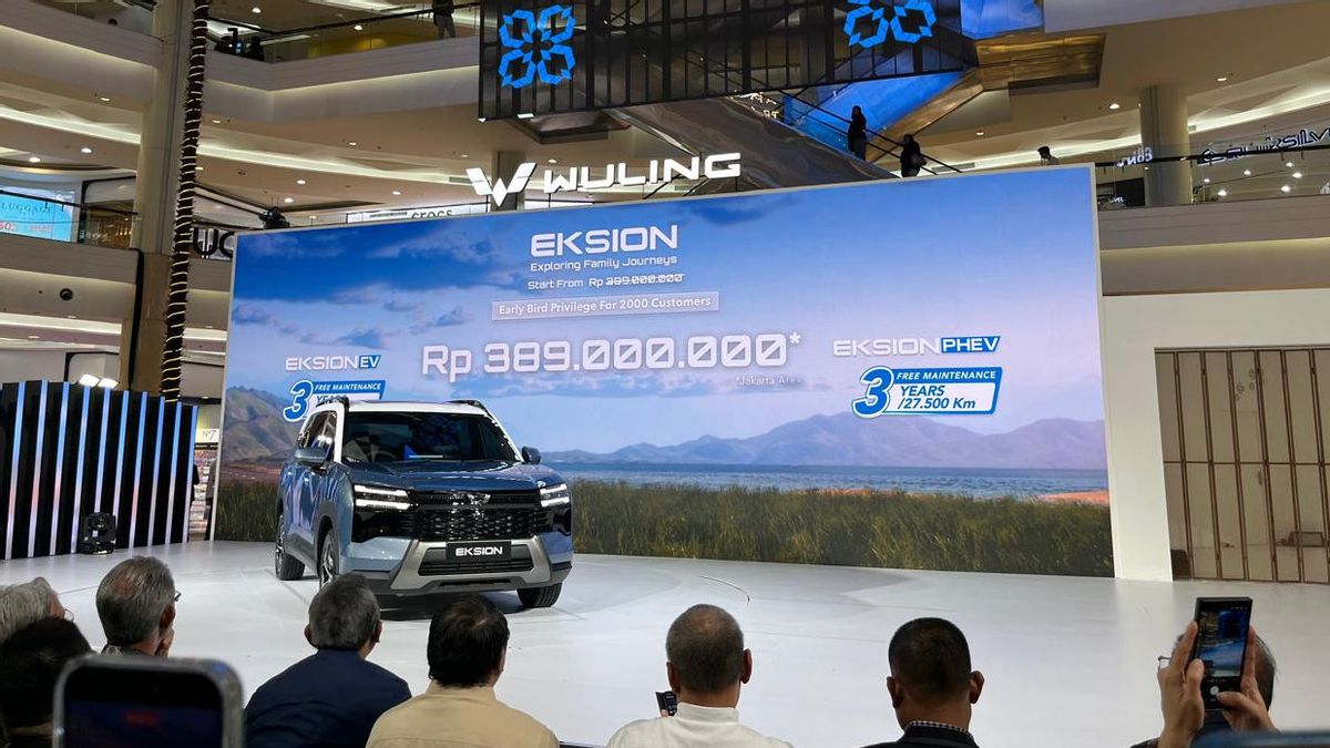 Wuling Eksionがインドネシアで正式に販売、SUV PHEVとEVは3億8,900万ルピアから