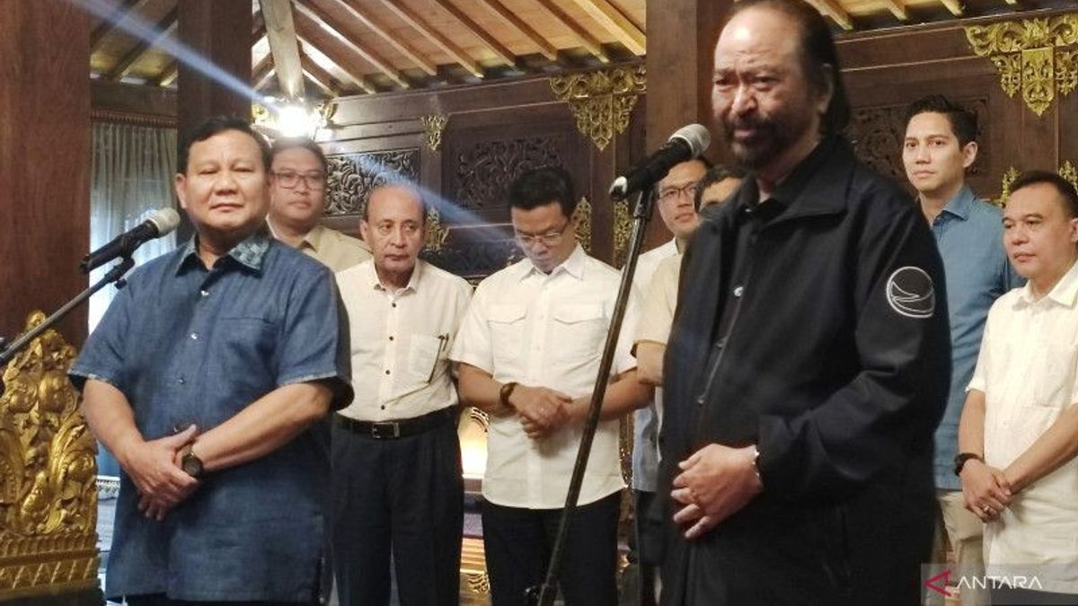 Different Coalitions In The 2024 Election, Gerindra And NasDem Agree Not To Slander Each Other