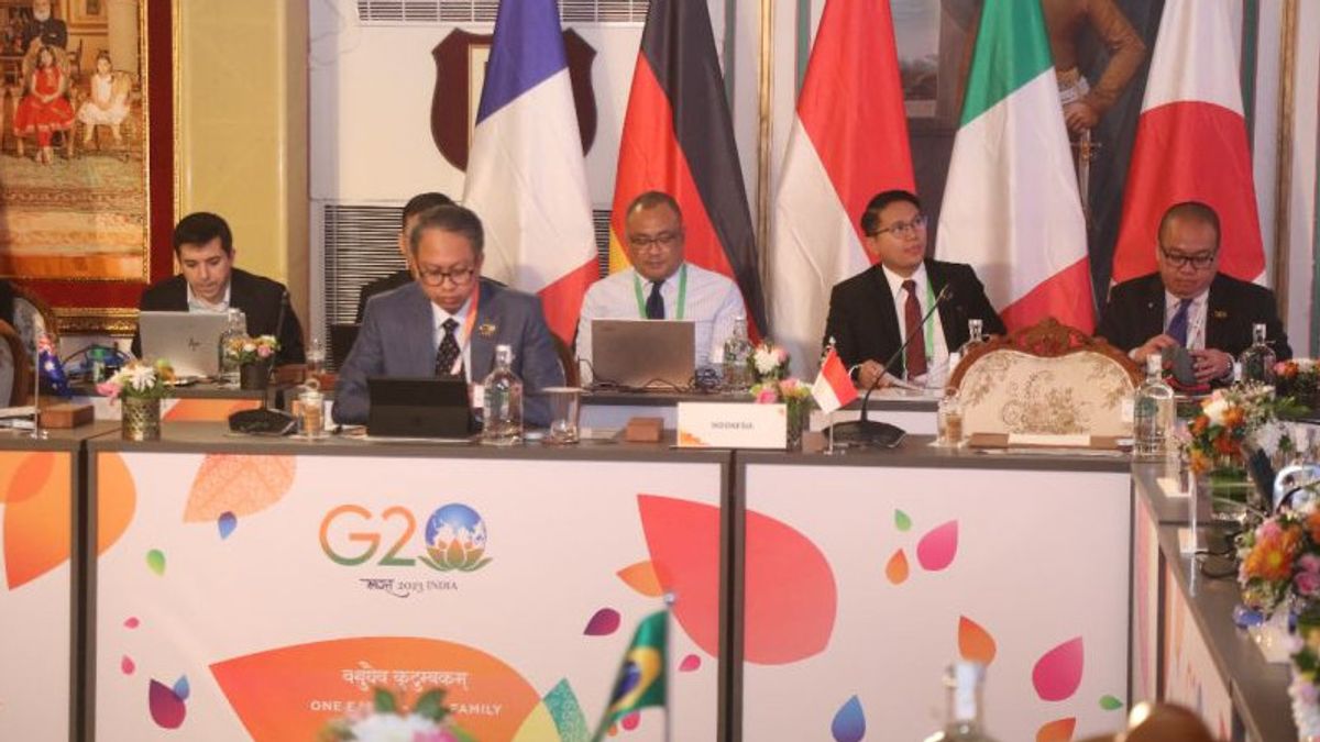 印尼推动成立印度担任G20轮值主席国的新工作组