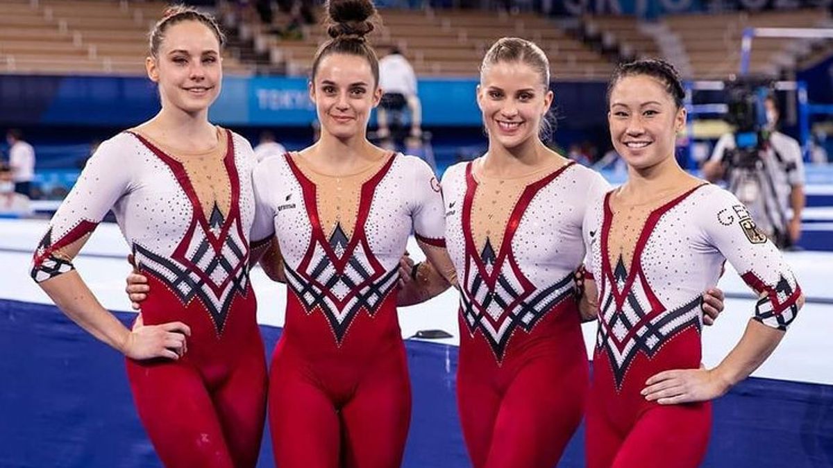 Against The Sexualization Of Sports, Germany's Gymnastics Team Wear Leggings That Stretch To The Heels