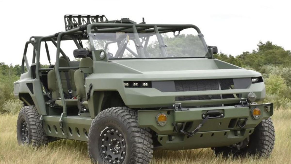  GM Defense Perkenalkan Electric Military Concept Vehicle (EMCV) Berbasis GMC Hummer EV