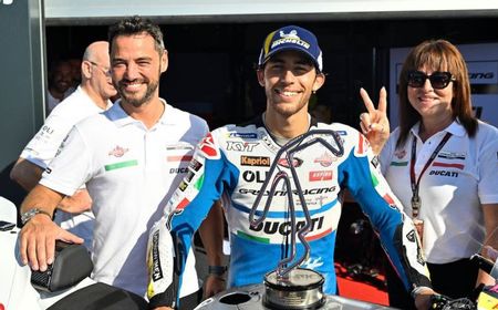 Akhiri Puasa Podium, Enea Bastianini Bikin Bangga Fans di Indonesia