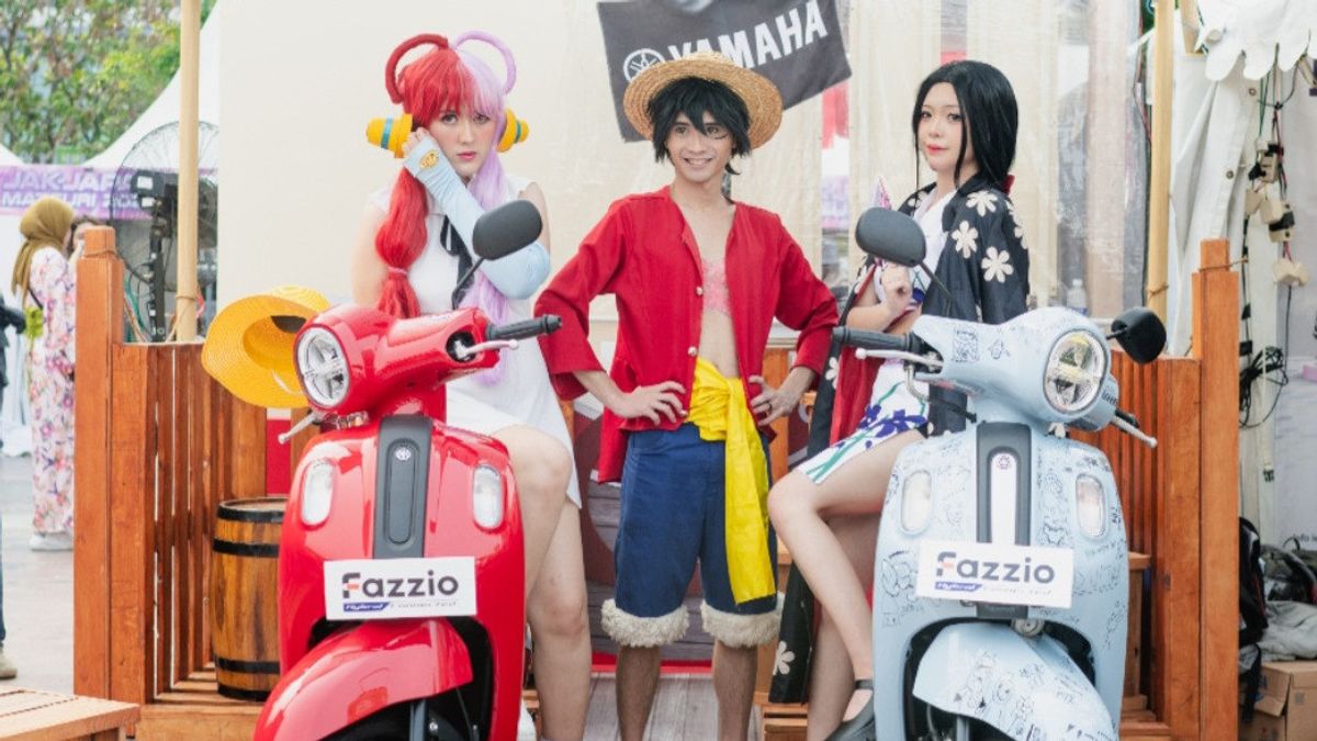 The Excitement Of Booth Yamaha Nuansa Pirates At The Jak Japan Matsuri Event 2023