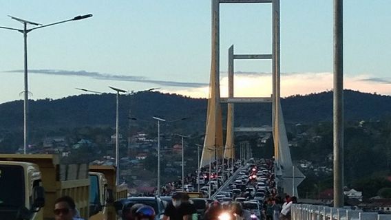 Cegah Kerumunan, Jembatan Teluk Kendari Ditutup Malam Tahun Baru