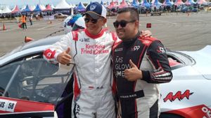 Setelah Alami Kecelakaan di Meikarta, Ketua MPR Bamsoet Langsung Ikuti Kejuaraan Drifting Bersama Akbar Rais
