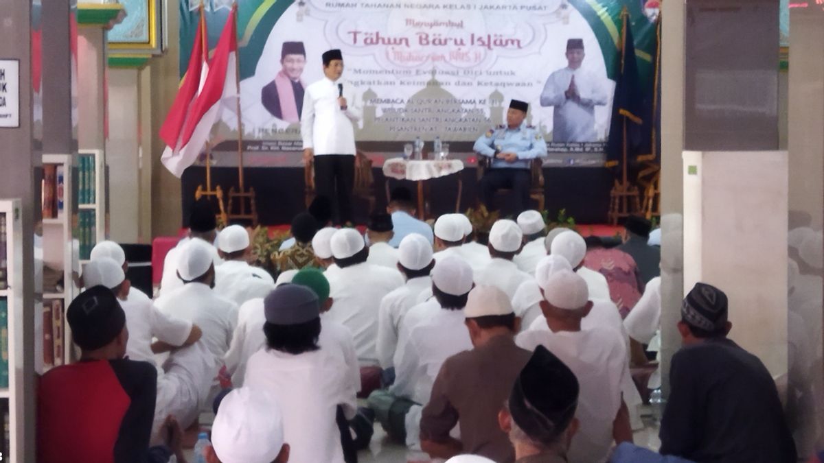 Puluhan Narapidana di Rutan Salemba Peringati Tahun Baru Islam