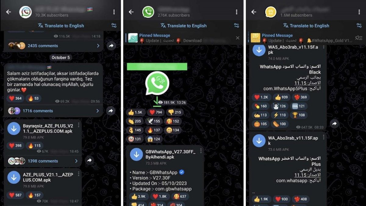 Kaspersky Temukan <i>Spyware</i> di Aplikasi Mod WhatsApp yang Tersebar di Grup Telegram