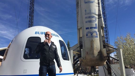 Jeff Bezos Receives Guidance On Combating Climate Change After His Space Travel