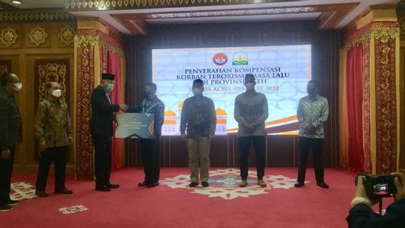 Victims Of Past Terrorism In Aceh Get Compensation Of Rp1.13 Billion, Governor Nova: The State Is Present