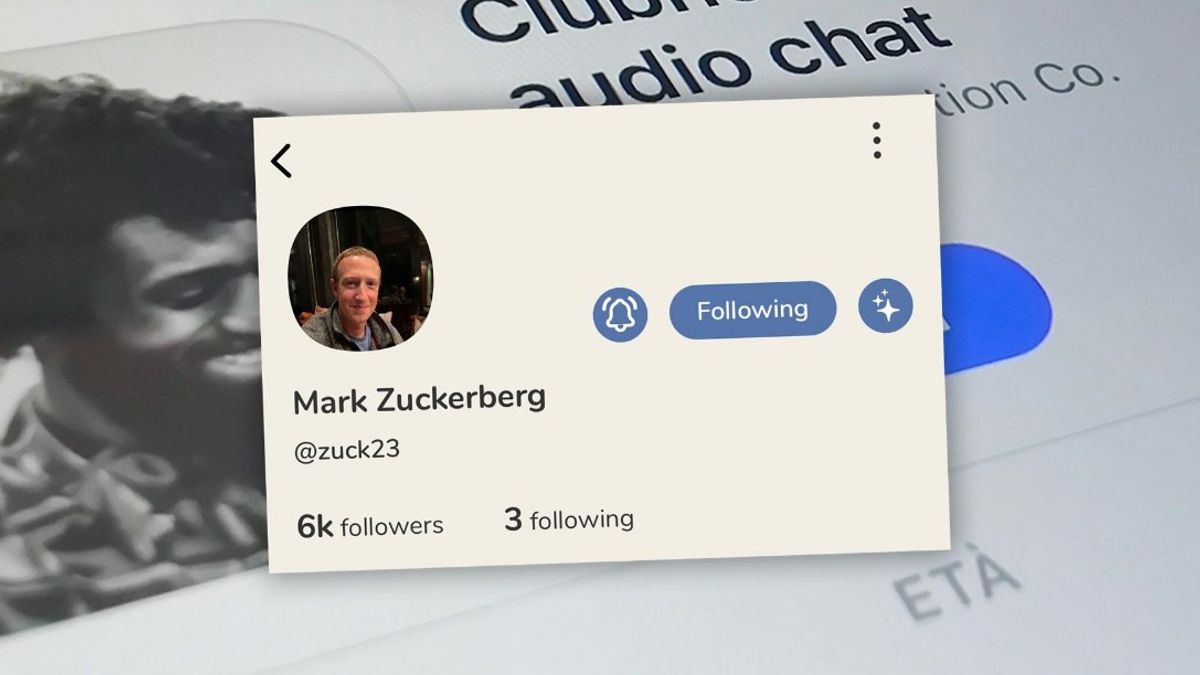 Zuckerberg Crée Un Compte Clubhouse Discuter Des Préjugés Dans La Technologie VR Et AR
