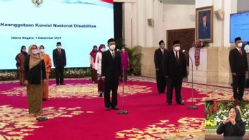 Le Président Jokowi Nomme Membre De La Commission Nationale Du Handicap, Première étape De L’égalité 