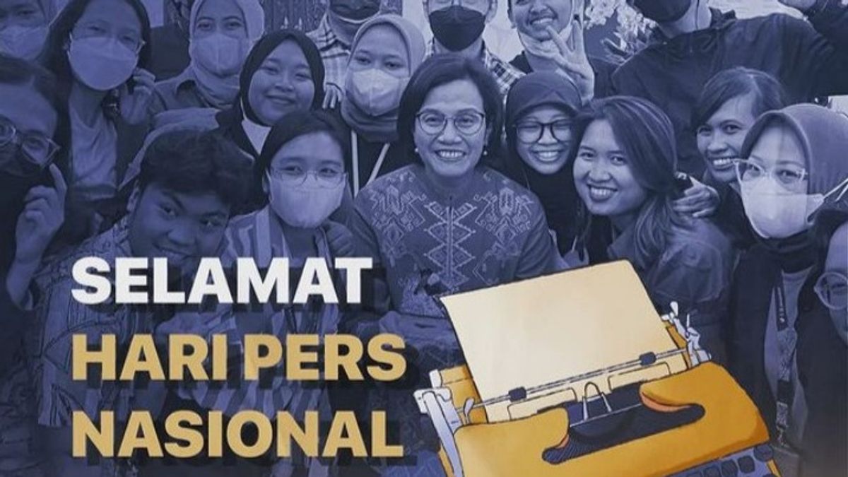 Ucapan Selamat Hari Pers dari Sri Mulyani: Jurnalisme Kekal Abadi