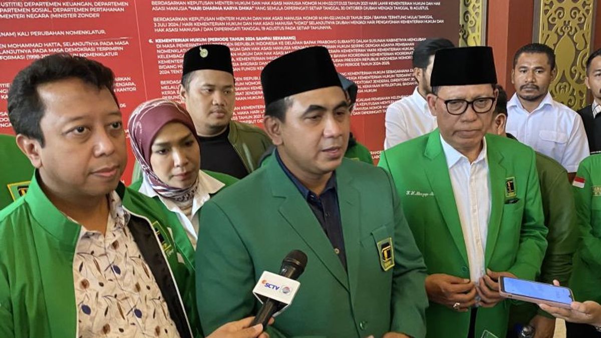 Menkum Klaim Tak Tahu Pendaftaran PPP Kubu Agus Suparmanto, Romahurmuziy: Tidak Masuk Akal