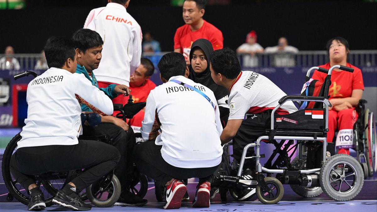 boccia récolte médaille aux Jeux paralympiques de Paris 2024