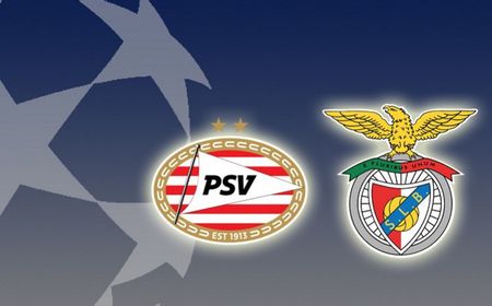 10 Pemain Benfica Imbangi PSV Demi Lolos ke Fase Grup Liga Champions