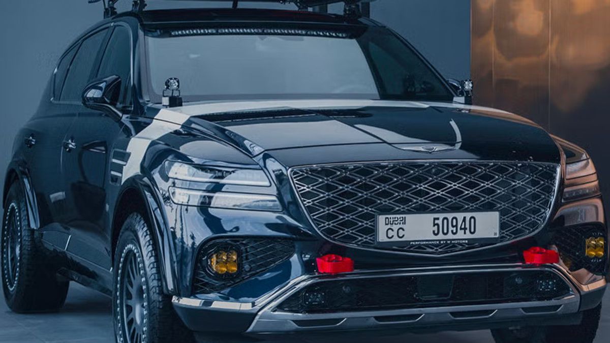 Inspired By Dakar Rally, Genesis Presents GV80 Desert Special Offroad Edition