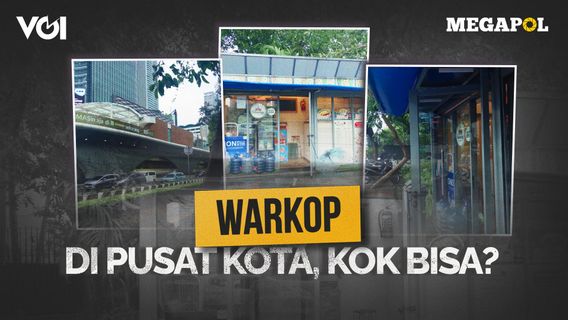 Legal Tapi Salah? Polemik Warkop di Trotoar Jakarta Pusat
