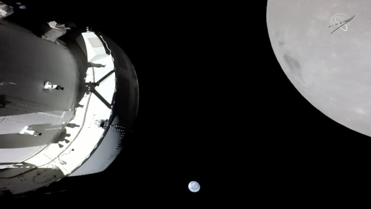Orion Sempat Kehilangan Kontak dengan NASA Hampir Satu Jam Saat Menuju Orbit Bulan
