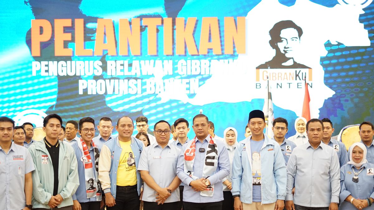 Le président de la DPRD Banten demande de l’aide du site Fanta pour gagner Prabowo-Gibran un tour