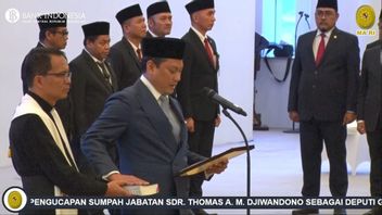 Thomas Djiwandono Resmi Dilantik jadi Deputi Gubernur BI