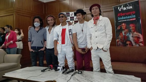 #SerunyaIndonesia合作，TikTok和Slank在多样性和统一性方面有着相似的声音