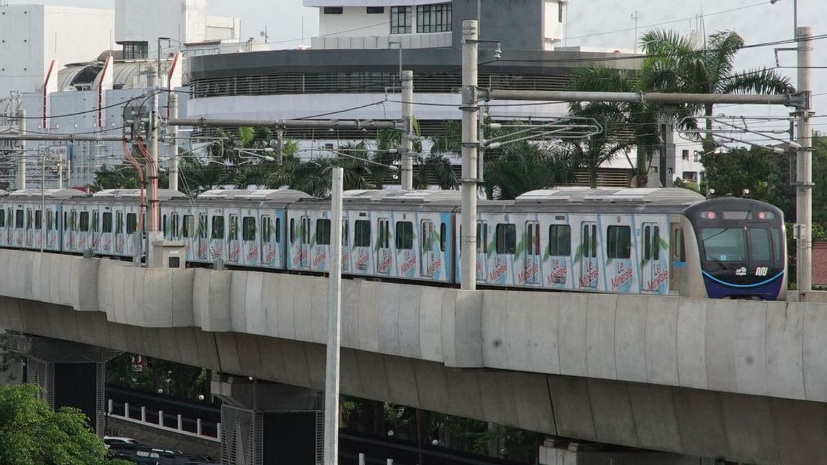 Urges Jakarta LRT Phase II To Be Continued, DPRD: Don't Just Stop Until Kelapa Gading-Velodrome