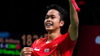 Finally! Anthony Ginting Wins First Win At Thomas Cup 2022