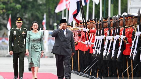 Tiba di Kantor PM Thailand, Presiden Prabowo: Terima Kasih Telah Menerima Saya