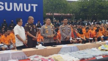 Polda Sumut Ungkap Peredaran 45 Kg Sabu Jaringan Medan-Aceh