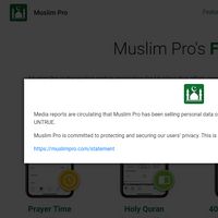 Developer Muslim Pro Jawab Tuduhan Jual Data ke Militer AS 