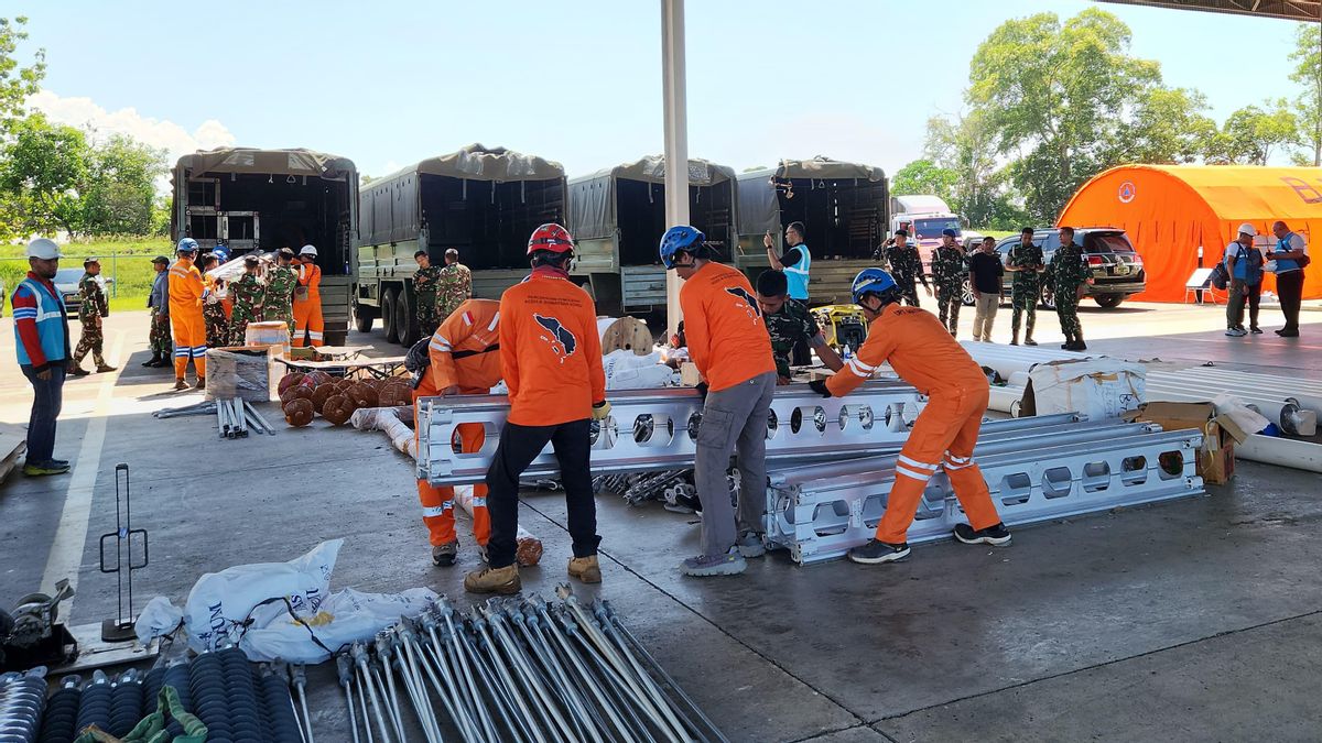PLN Terjunkan 500 Personel ke Lokasi Tower Terdampak di Aceh